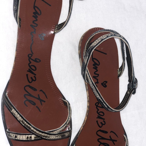 Lanvin Python Wedge very chic - Picture 3 of 4